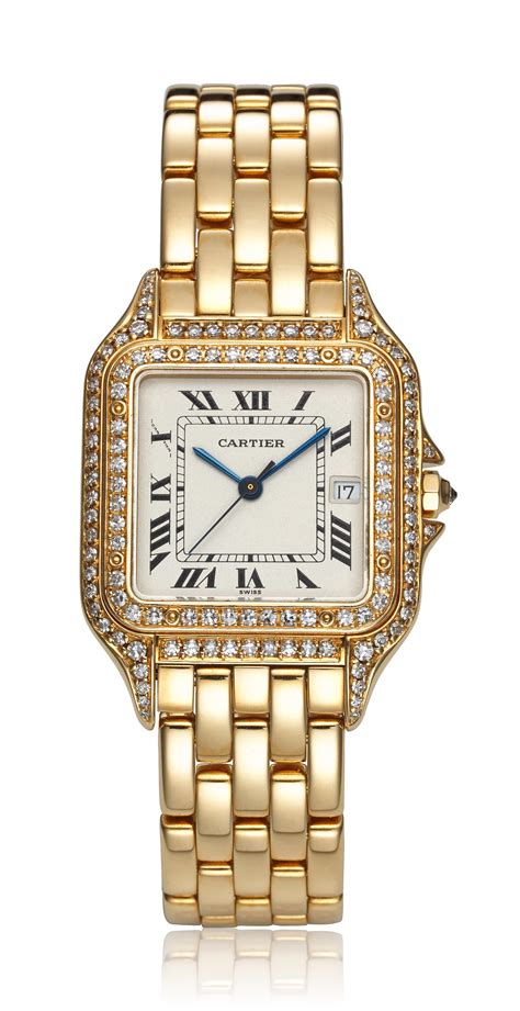 cartier panthere with diamonds